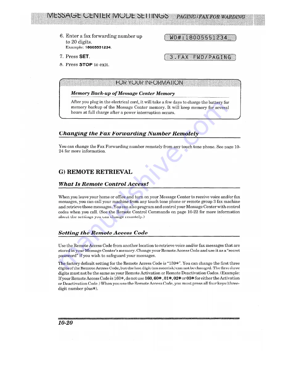 Brother 875MC Owner'S Manual Download Page 116