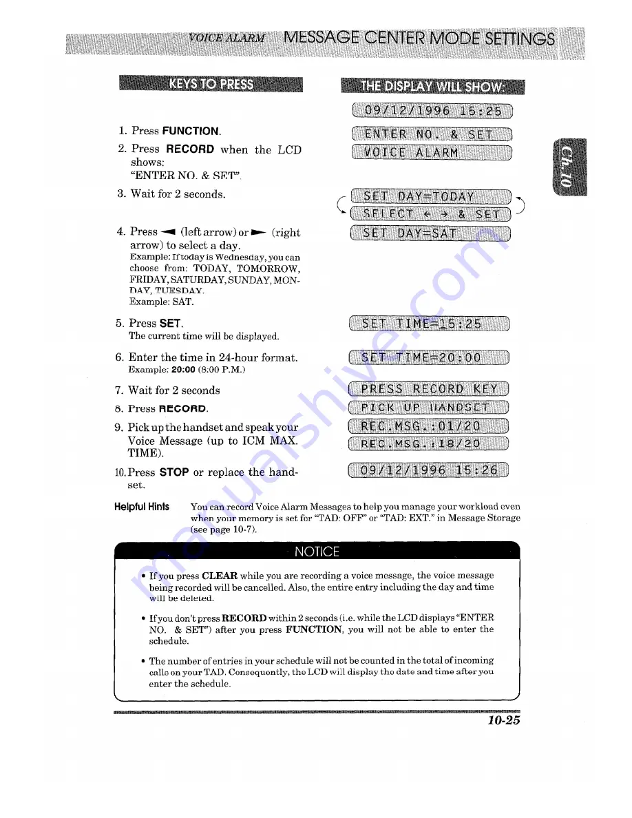 Brother 875MC Owner'S Manual Download Page 121