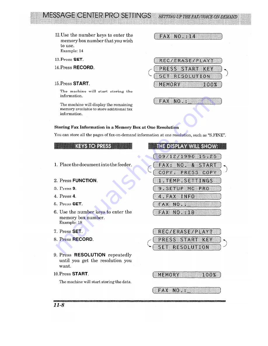 Brother 875MC Owner'S Manual Download Page 132