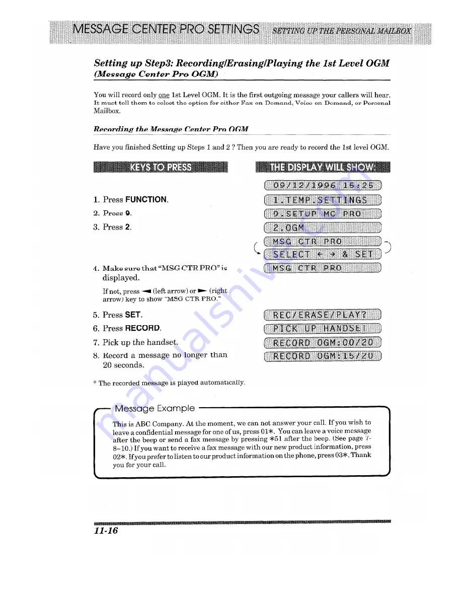 Brother 875MC Owner'S Manual Download Page 140