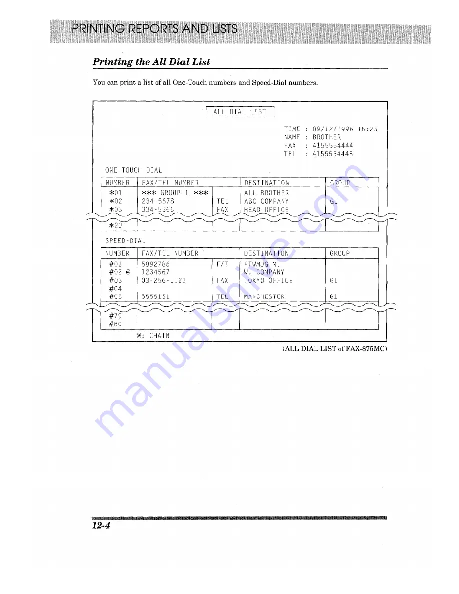 Brother 875MC Owner'S Manual Download Page 150