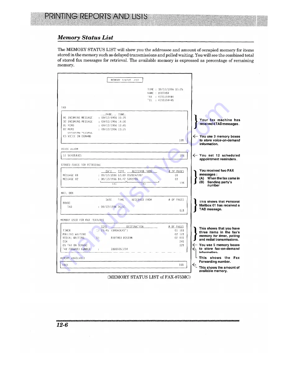 Brother 875MC Owner'S Manual Download Page 152