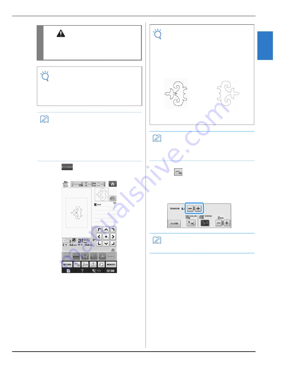 Brother 882-D80 Operation Manual Download Page 159