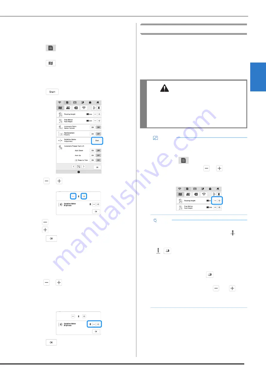 Brother 882-W70 Operation Manual Download Page 67