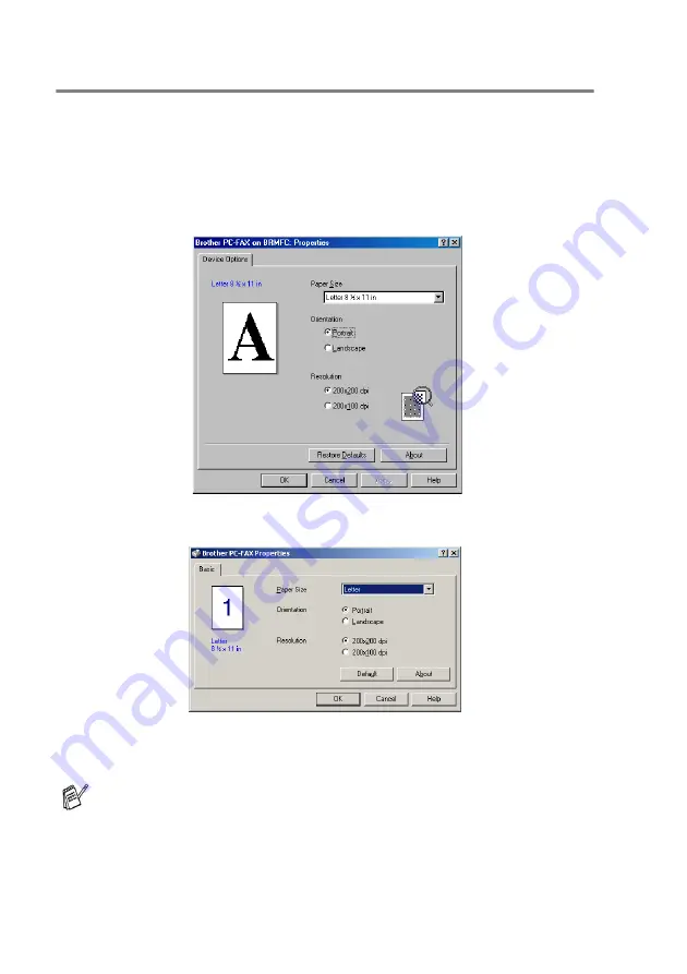 Brother 8820DN - B/W Laser - All-in-One User Manual Download Page 237