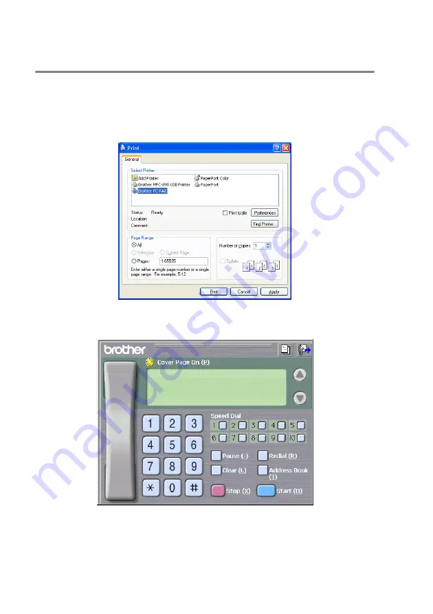 Brother 8820DN - B/W Laser - All-in-One User Manual Download Page 289