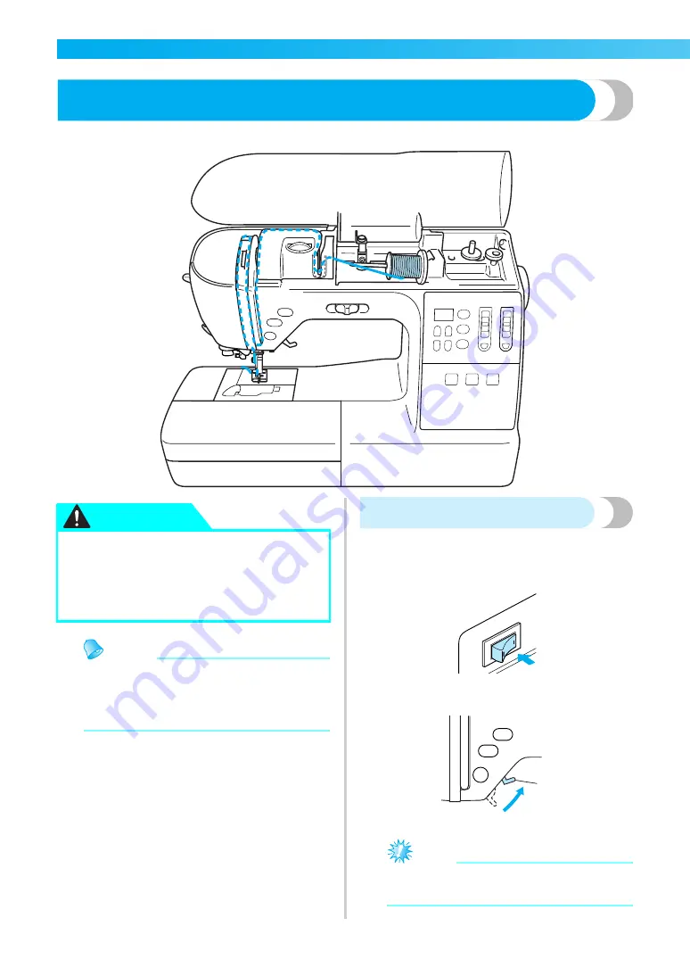 Brother 885-U20 Operation Manual Download Page 24