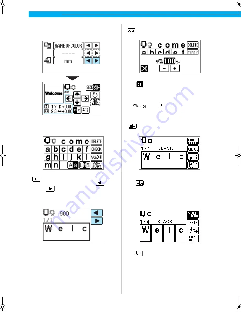 Brother 885-V51 Operation Manual Download Page 54