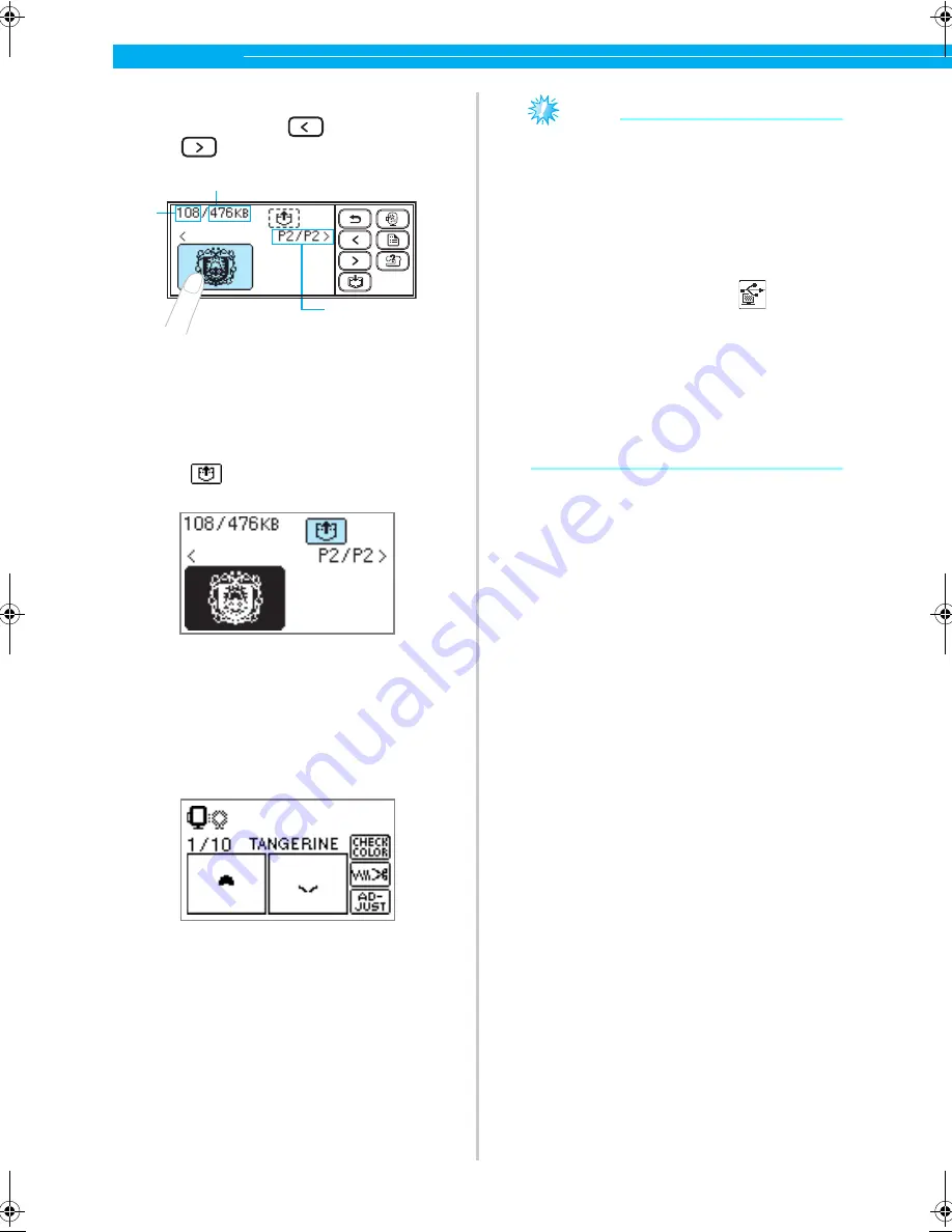 Brother 885-V51 Operation Manual Download Page 74