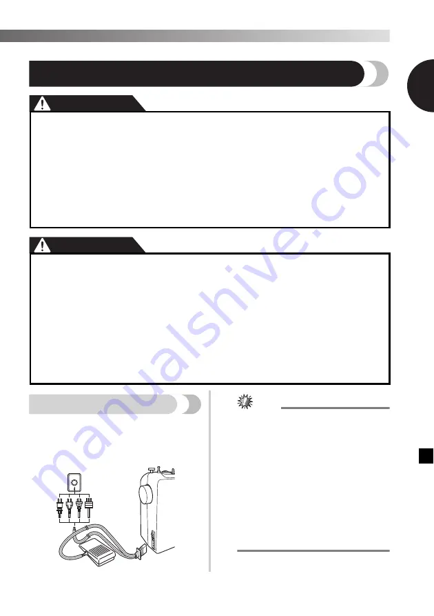 Brother 885-X06 Operation Manual Download Page 7