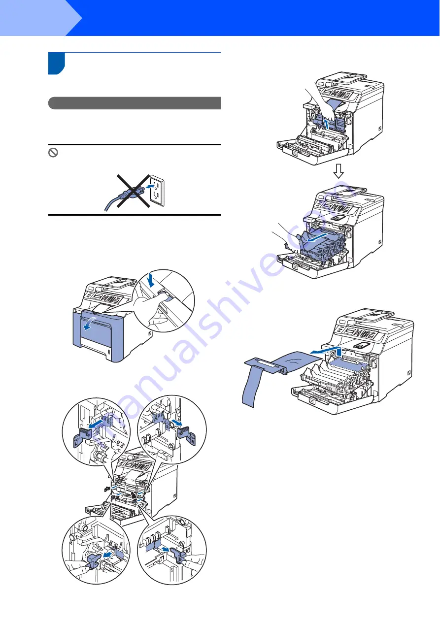 Brother 9040CN - DCP Color Laser Quick Setup Manual Download Page 6