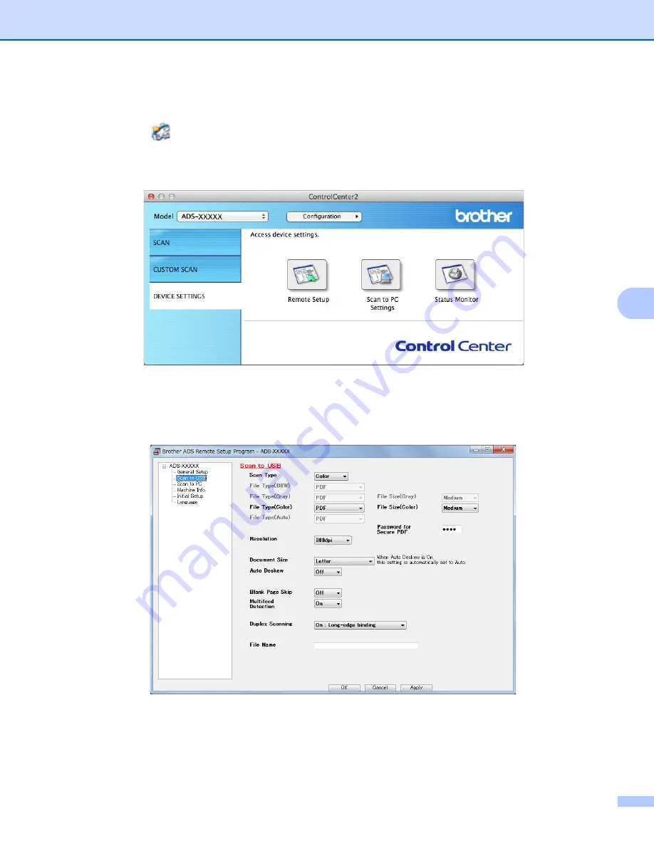 Brother ADS-2100e User Manual Download Page 135