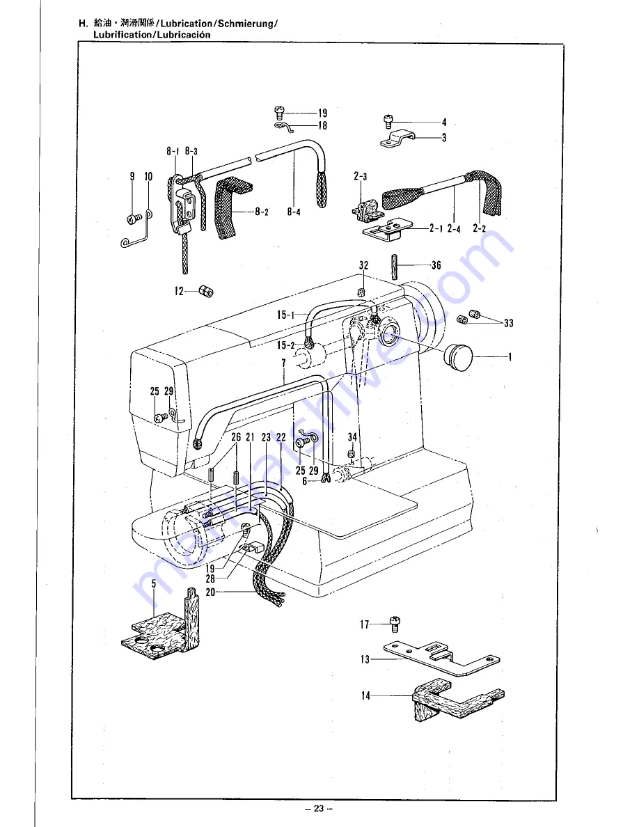 Brother BAS-311A Parts Manual Download Page 30