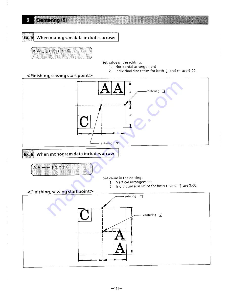 Brother BAS-411 Instruction Manual Download Page 115