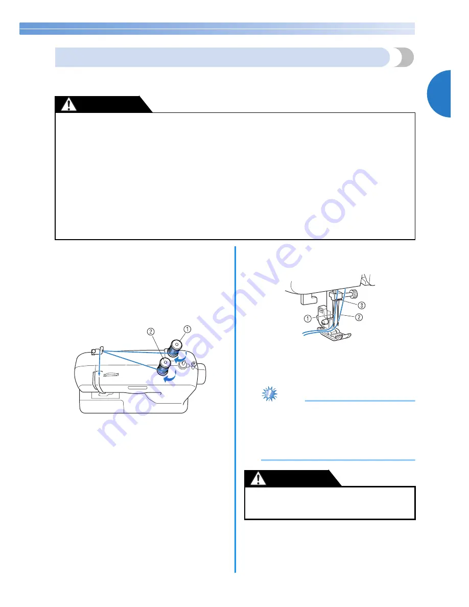 Brother BC-1000 Operation Manual Download Page 25