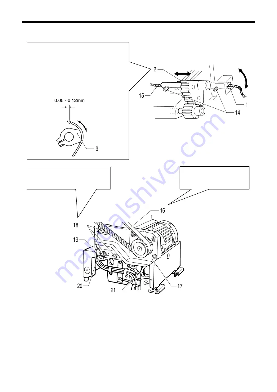 Brother BE-438B Service Manual Download Page 91