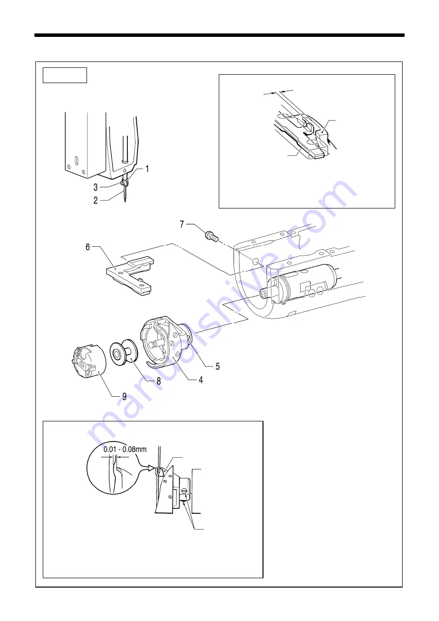 Brother BE-438B Service Manual Download Page 95