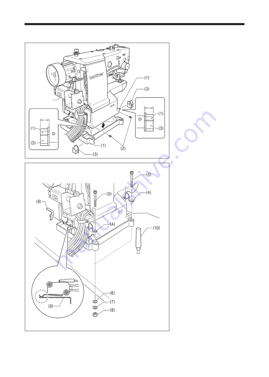 Brother BE-438D Instruction Manual Download Page 20