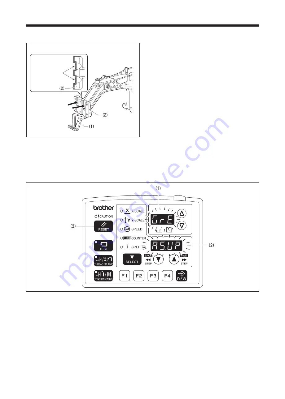 Brother BE-438D Instruction Manual Download Page 59