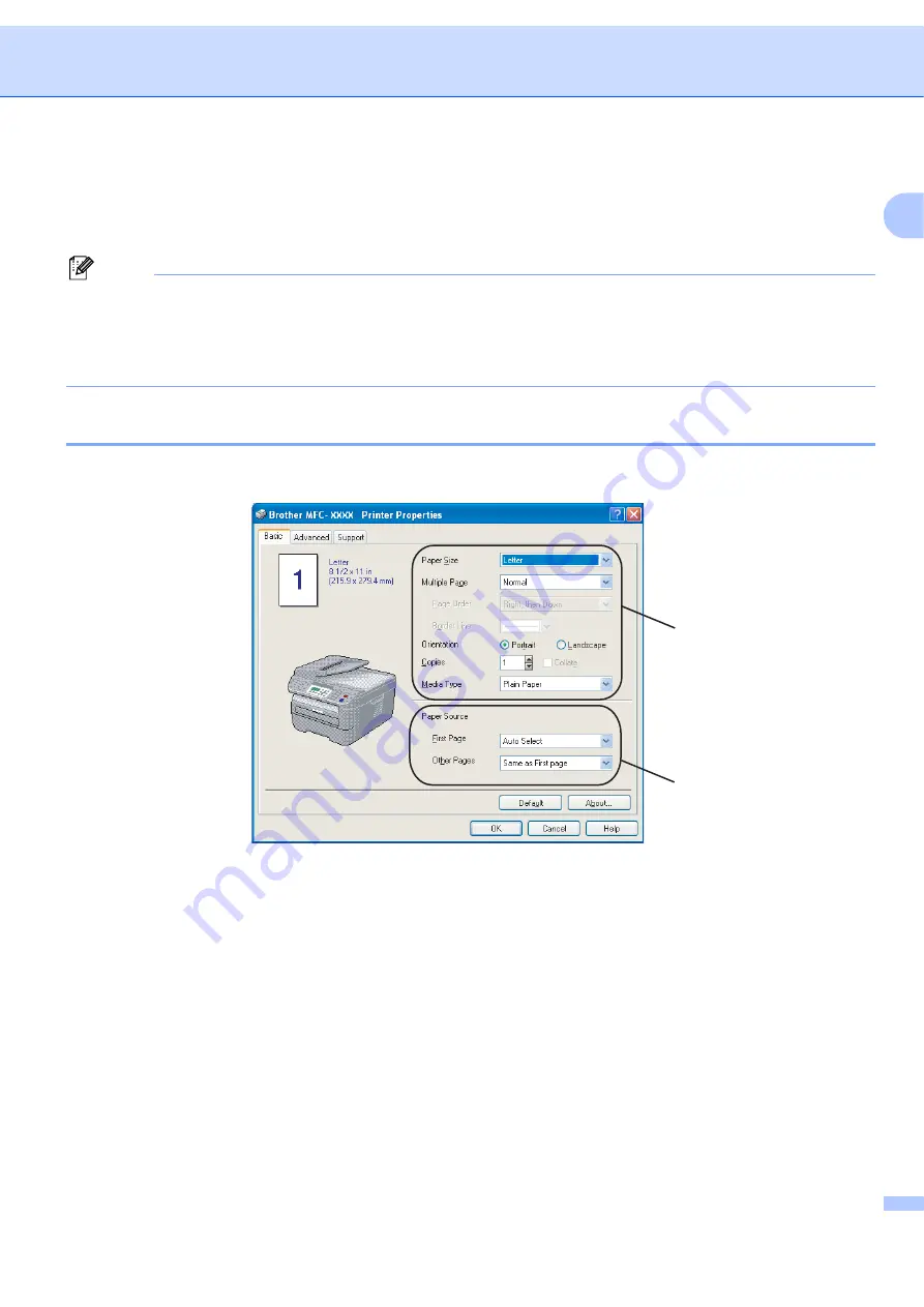 Brother BRT-MFC-7840W - NETWORK READY Software User'S Manual Download Page 18