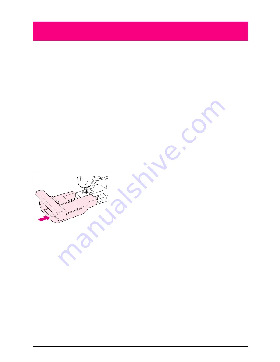 Brother Button Hole Kit Operation Manual Download Page 12