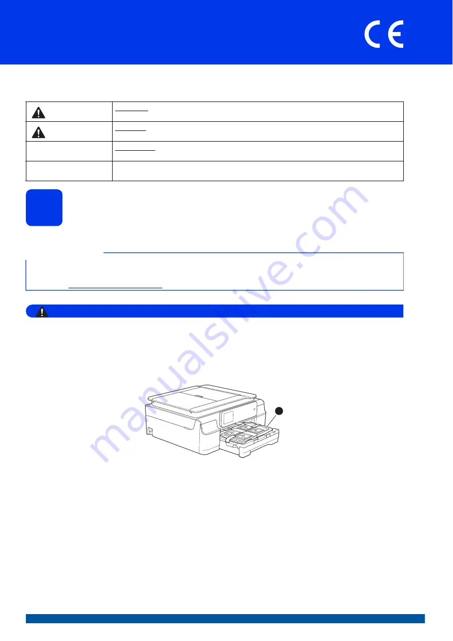 Brother CDP-J552DW Quick Setup Manual Download Page 1