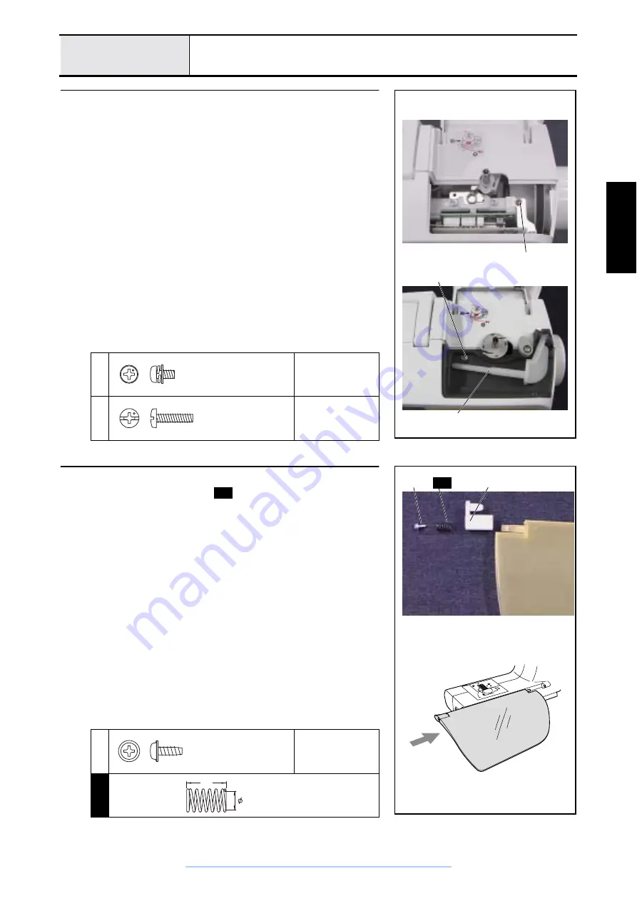 Brother CS8000 Series Service Manual Download Page 119