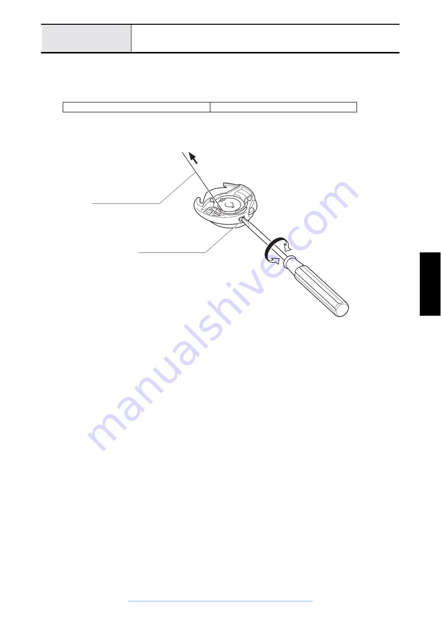 Brother CS8000 Series Service Manual Download Page 167