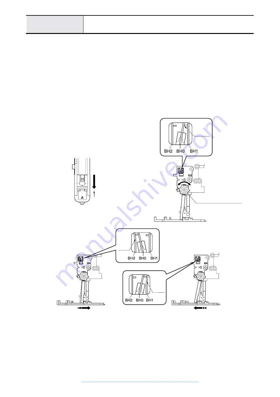 Brother CS8000 Series Service Manual Download Page 174