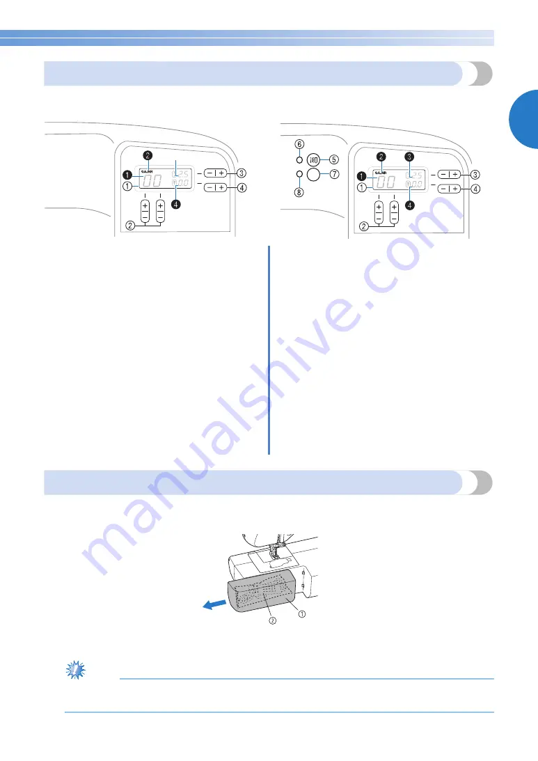 Brother CS9100 Operation Manual Download Page 9