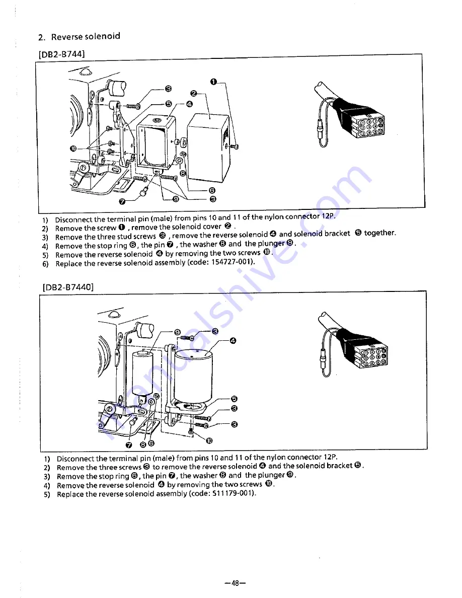 Brother DB2-7740 Service Manual Download Page 52