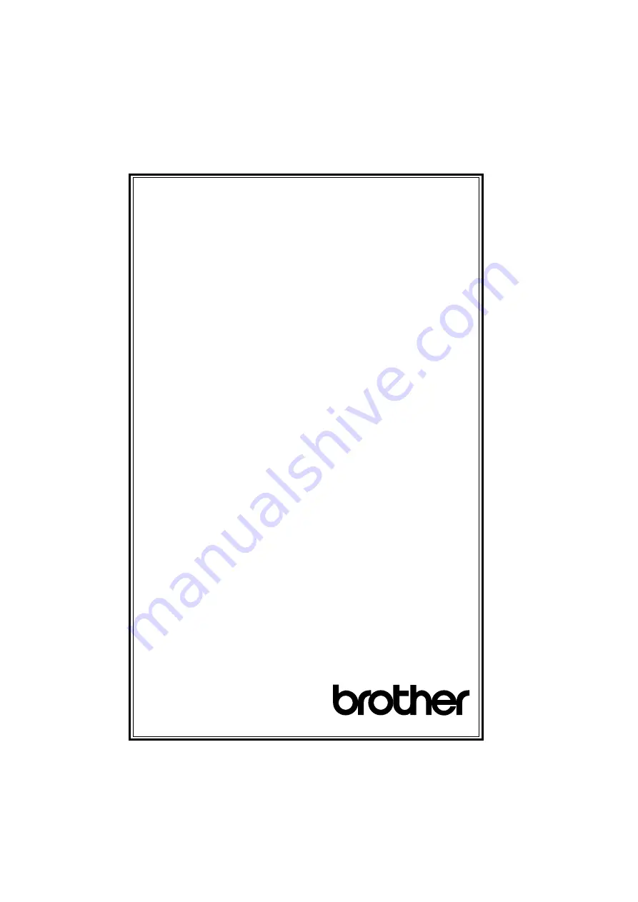 Brother DCP-1000 Owner'S Manual Download Page 8