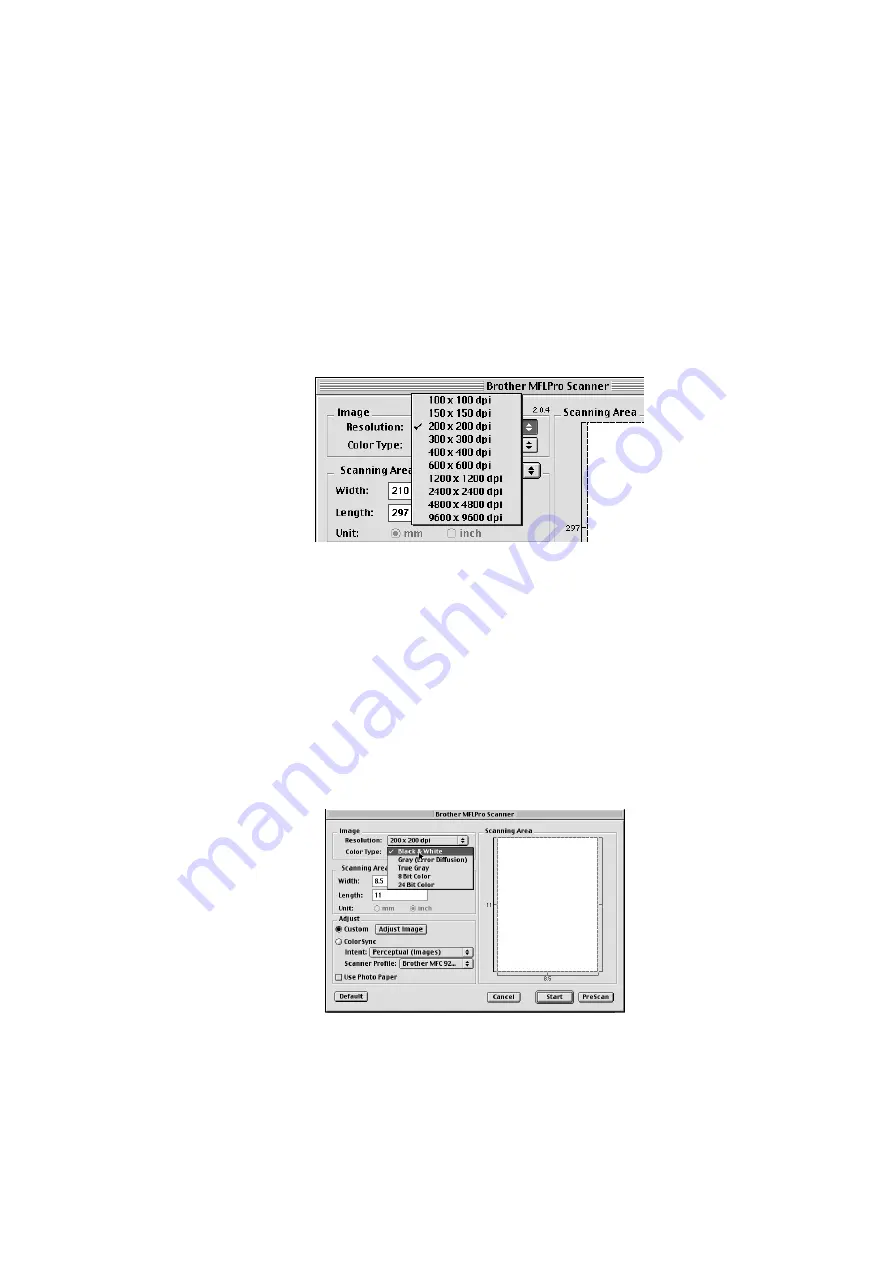 Brother DCP-1000 Owner'S Manual Download Page 97