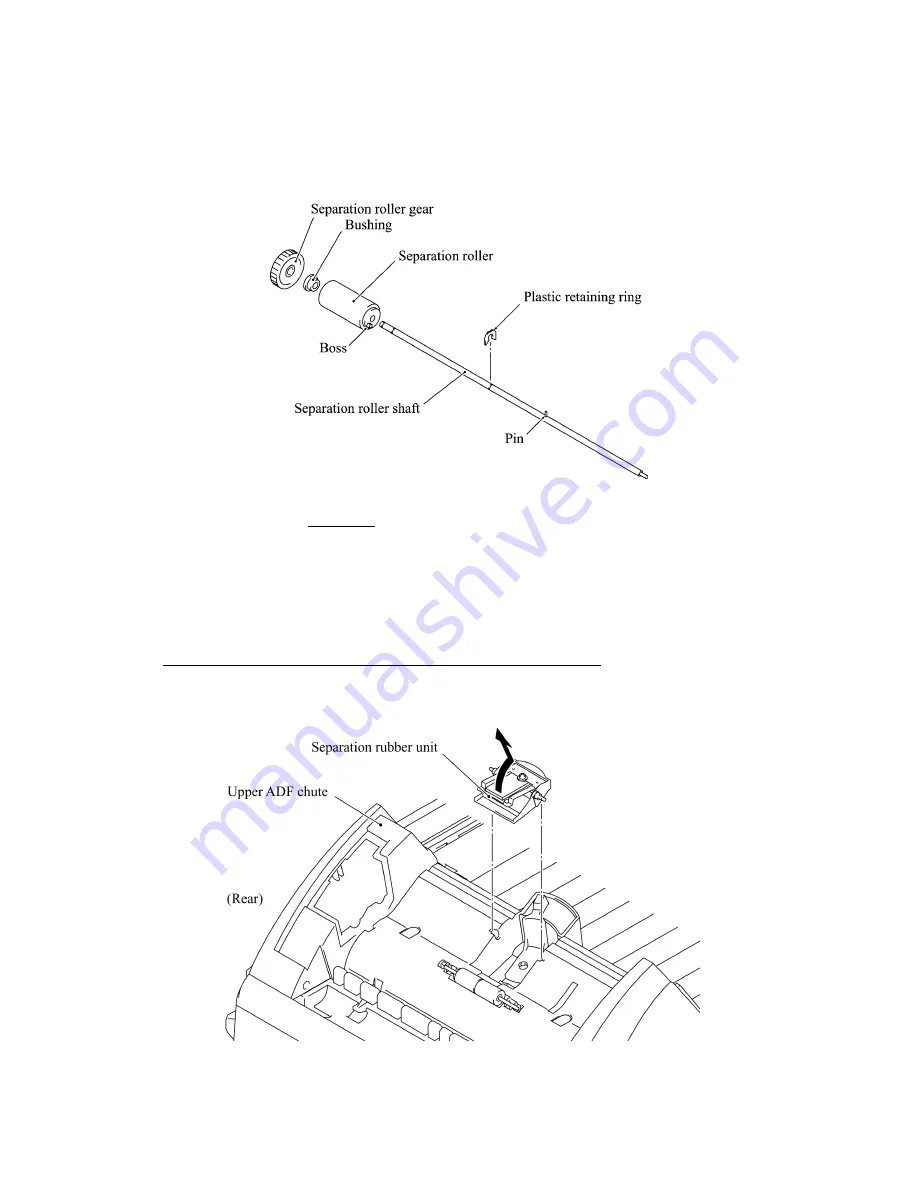 Brother DCP-1000 Service Manual Download Page 42