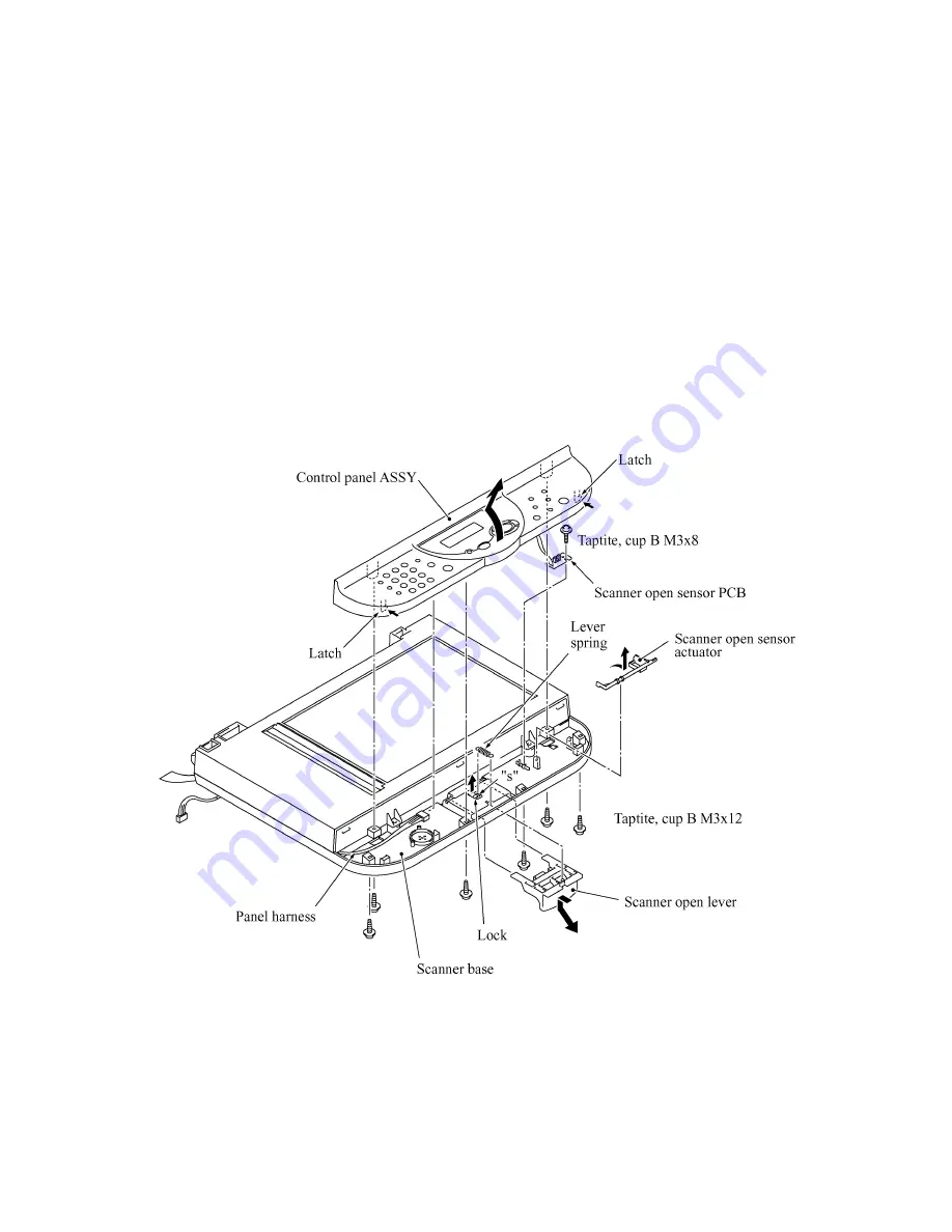 Brother DCP-1000 Service Manual Download Page 56