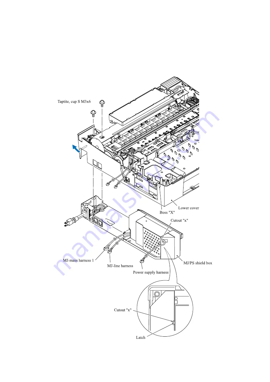 Brother DCP-110C Service Manual Download Page 192