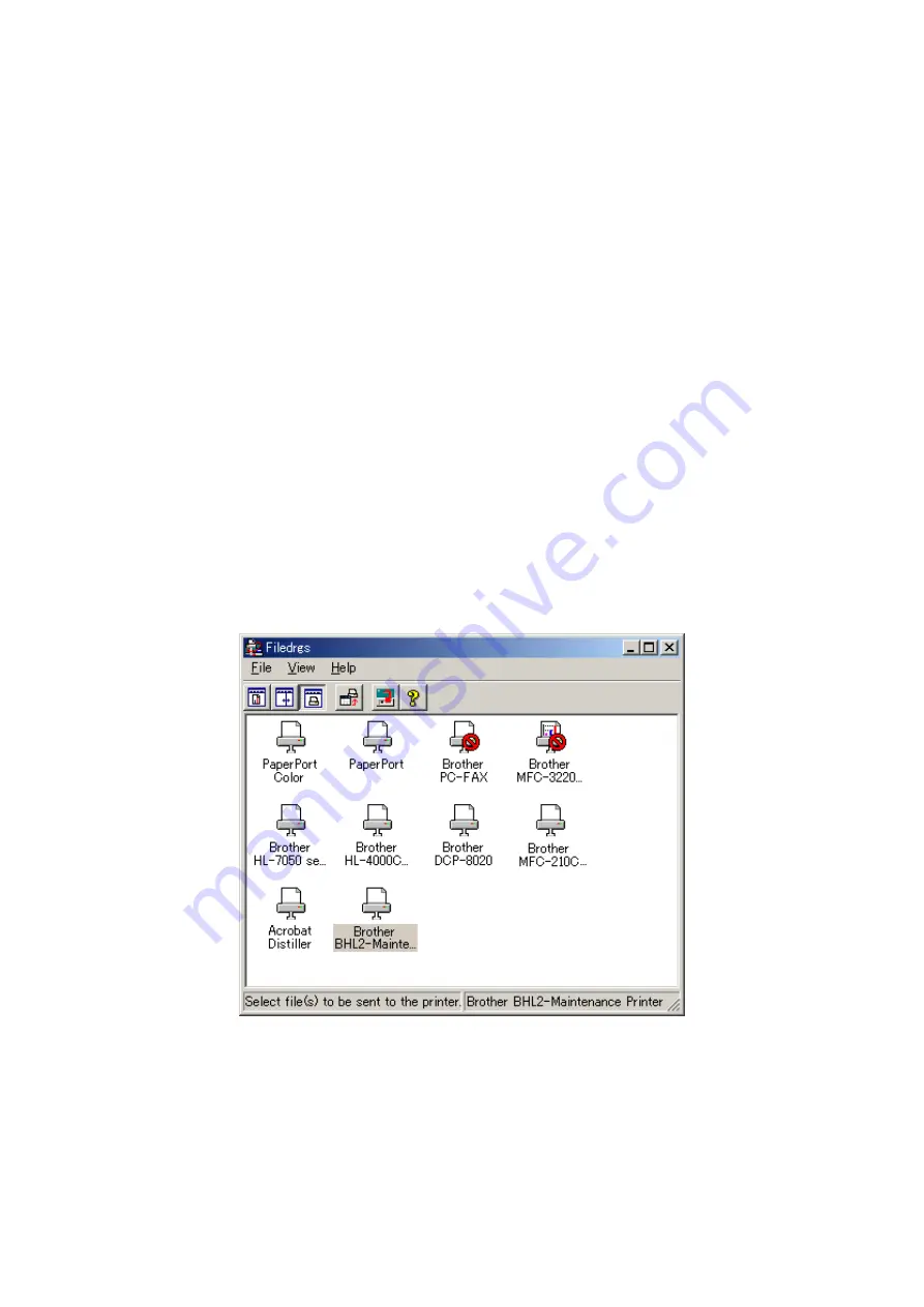 Brother DCP-110C Service Manual Download Page 229