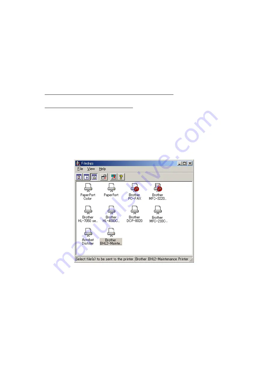 Brother DCP-110C Service Manual Download Page 371