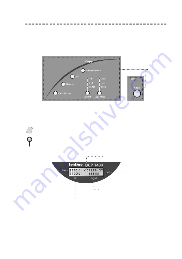 Brother DCP-1400 Owner'S Manual Download Page 39