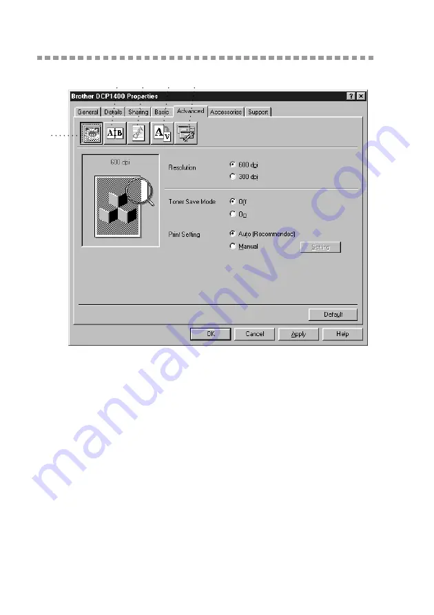 Brother DCP-1400 Owner'S Manual Download Page 64