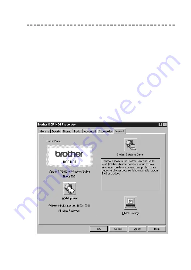 Brother DCP-1400 Owner'S Manual Download Page 73