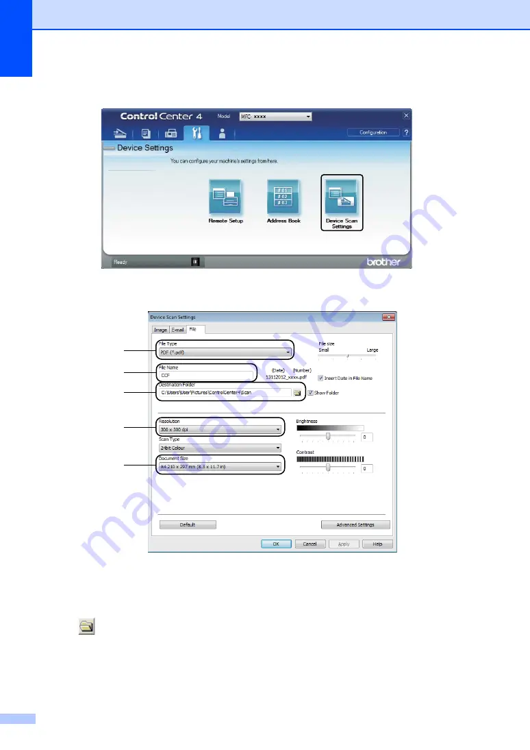 Brother DCP-1510 User Manual Download Page 66