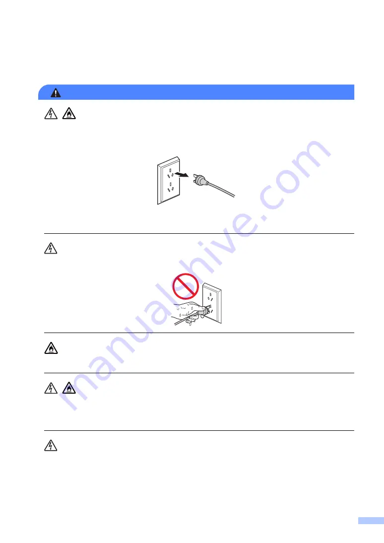 Brother DCP-7080 Product Safety Manual Download Page 11