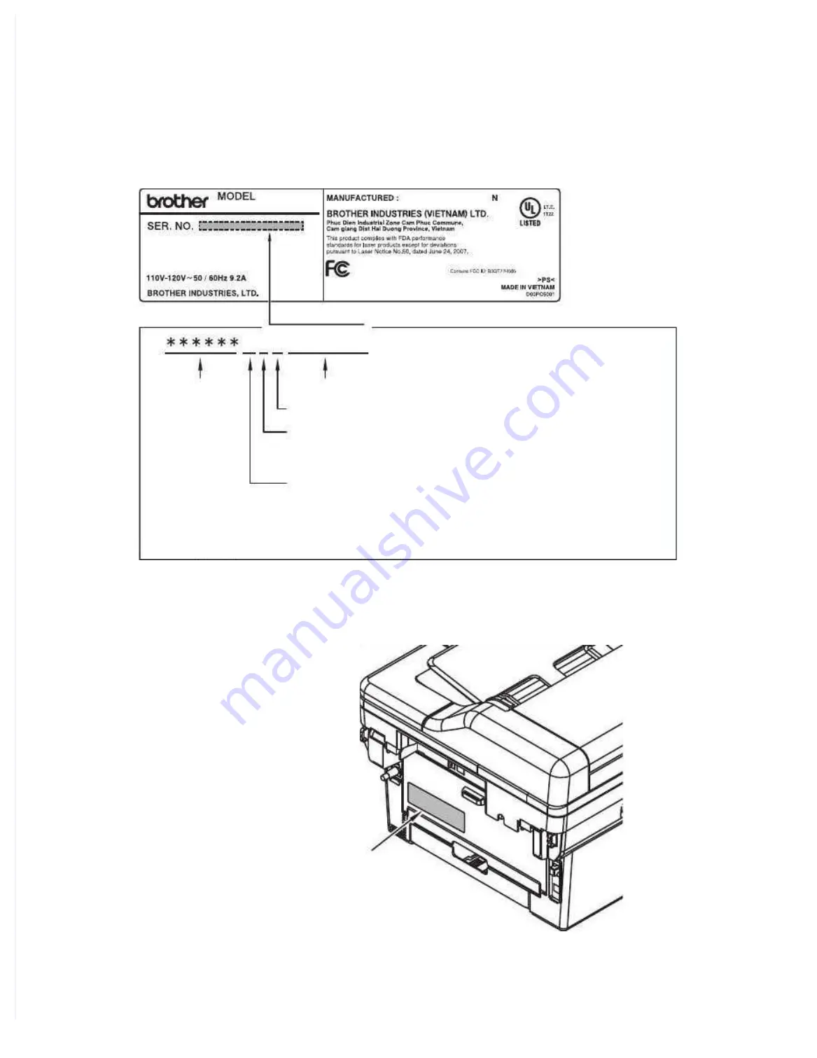 Brother DCP-7090 Service Manual Download Page 116