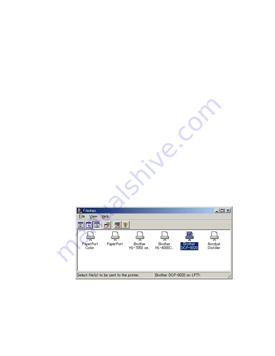 Brother DCP-8020 Service Manual Download Page 289