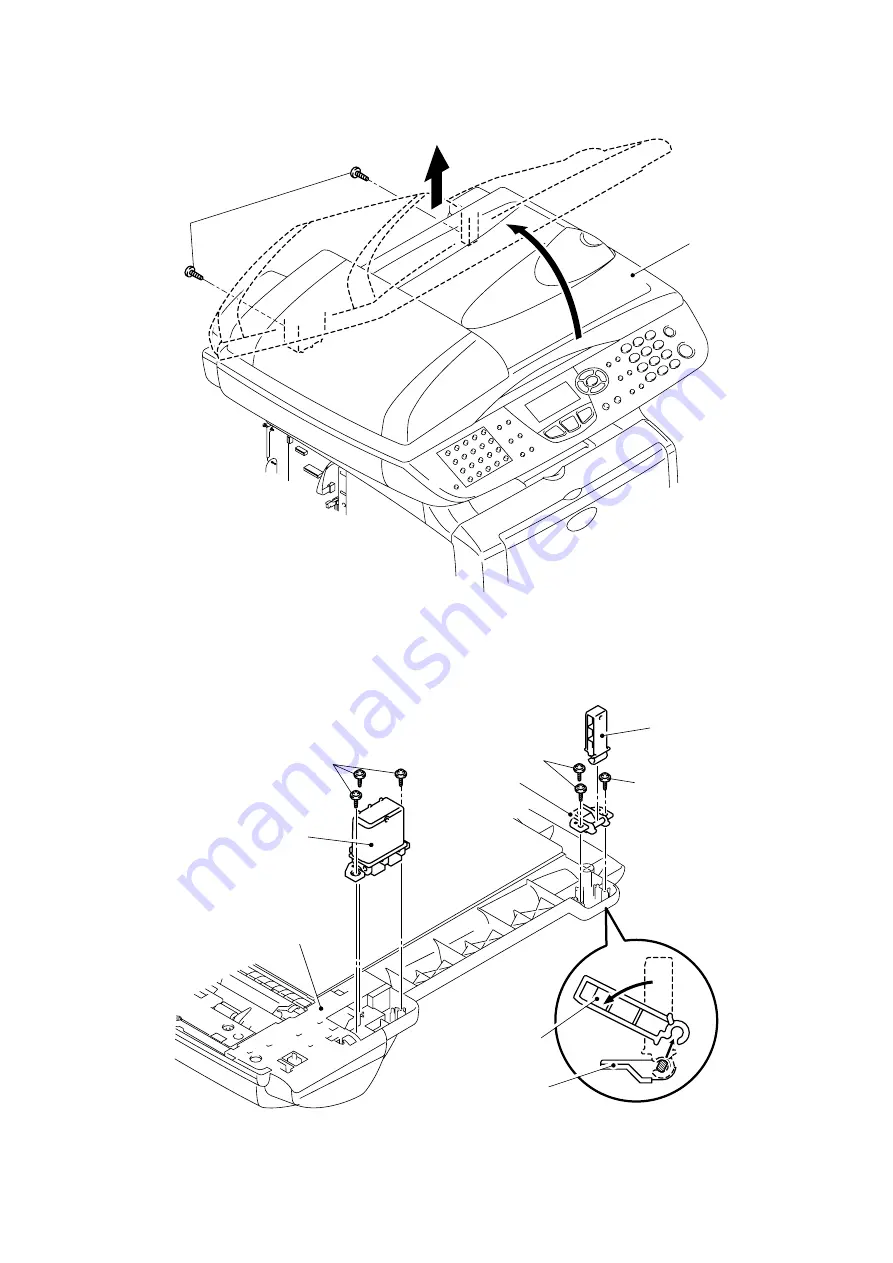 Brother DCP-8040 Service Manual Download Page 102