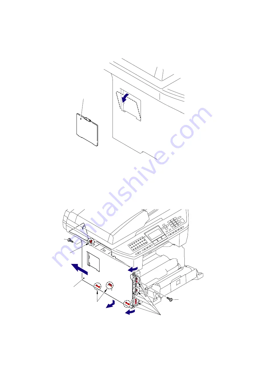 Brother DCP 8060 Servise Manual Download Page 131