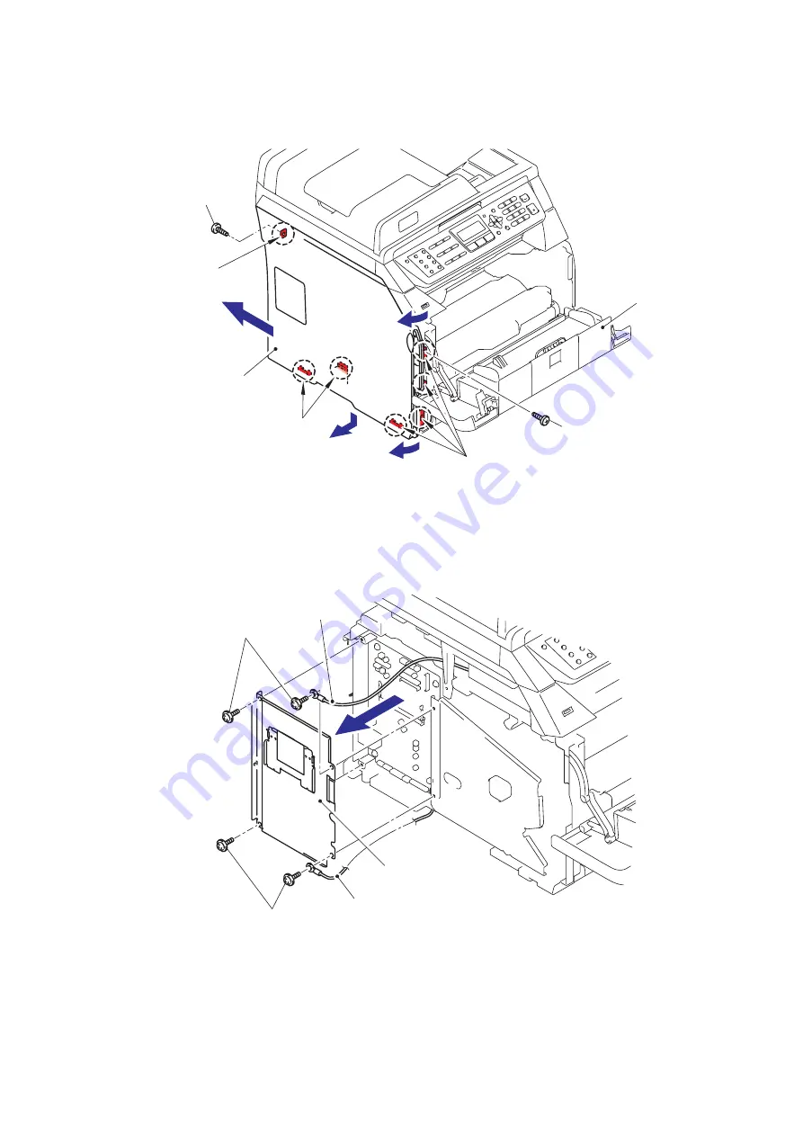 Brother DCP 8085DN Service Manual Download Page 214