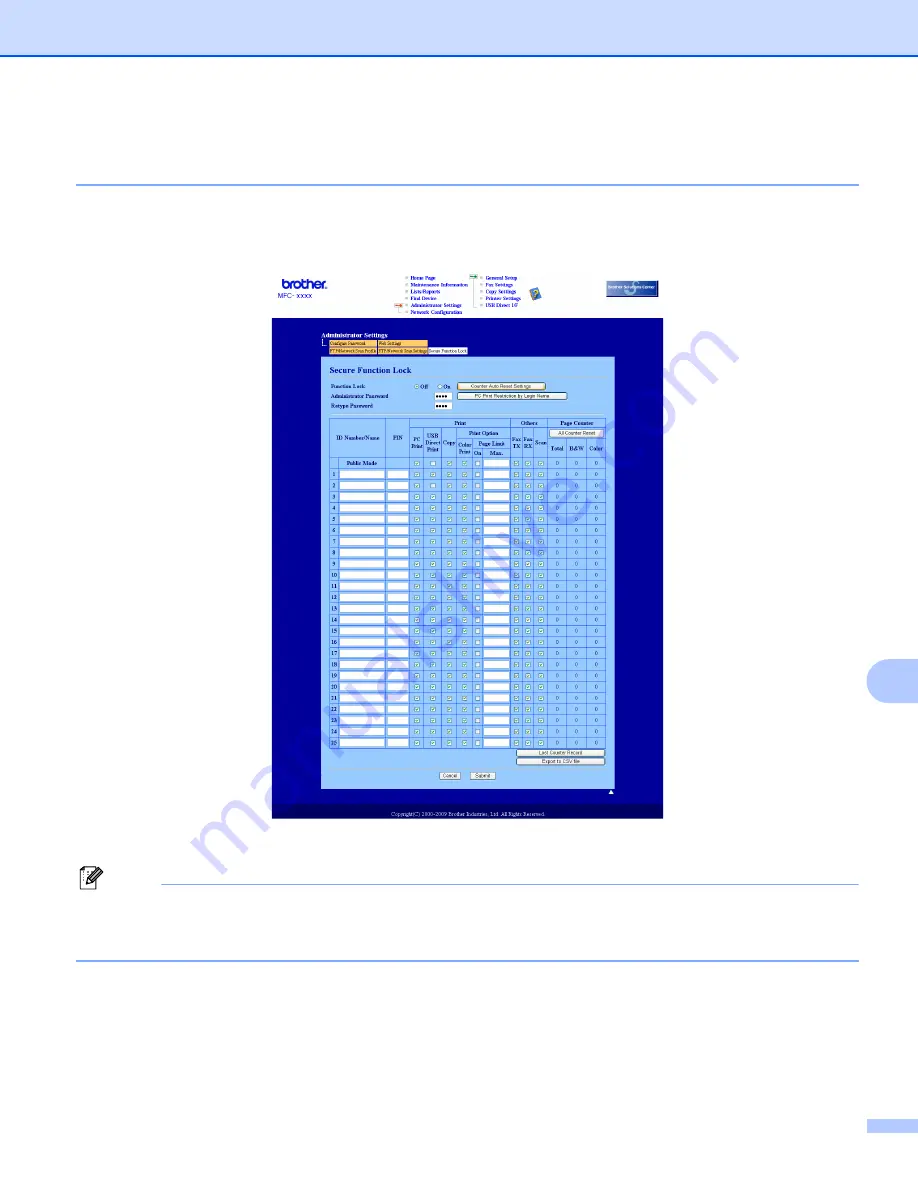 Brother DCP-9010CN Network User'S Manual Download Page 156