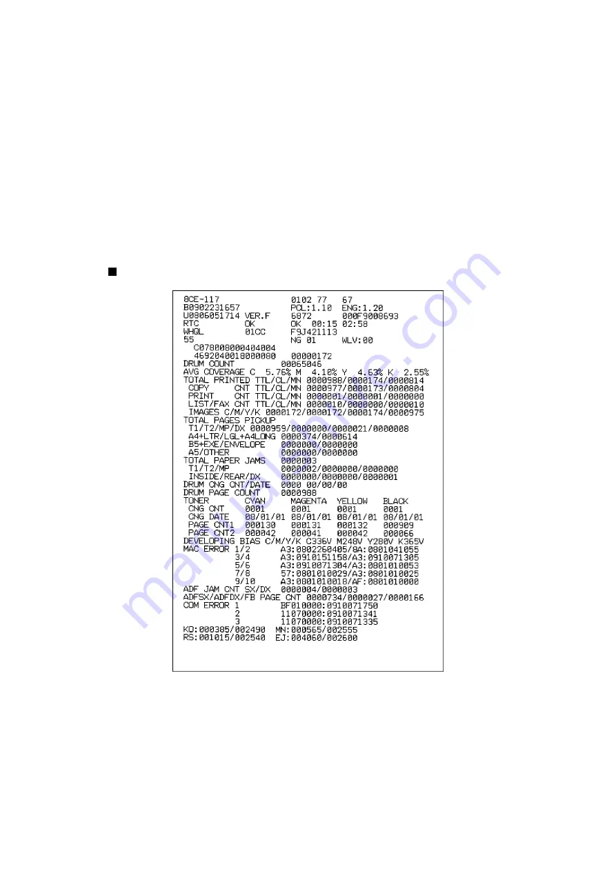 Brother DCP-9045CDN Service Manual Download Page 392